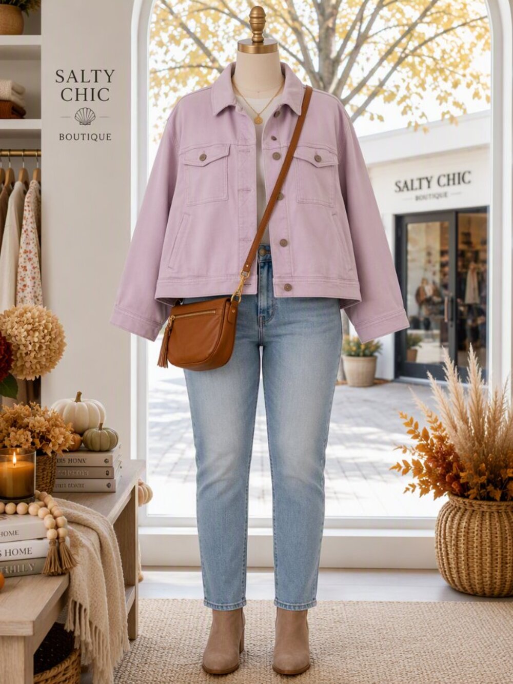 Sonoma Lavender Jean Jacket